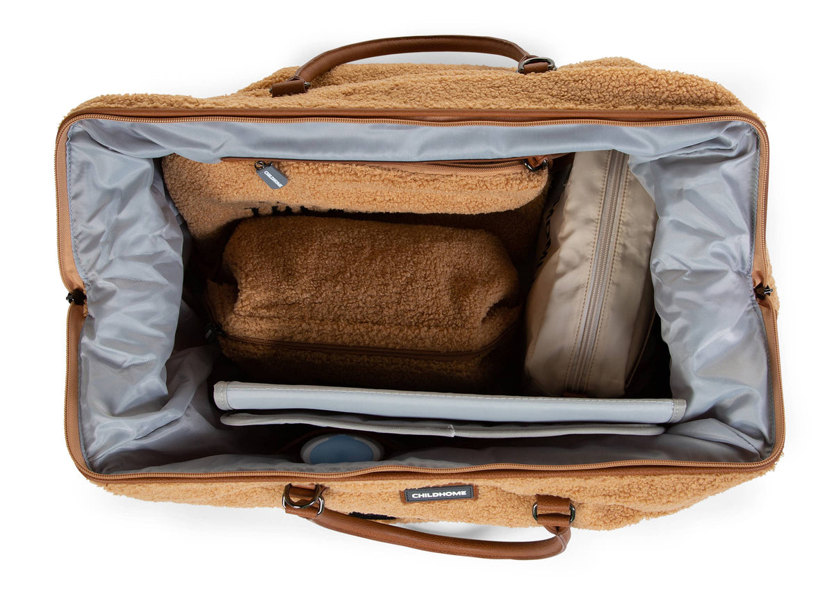 Childhome Mommy Bag, XL Diaper Bag - Teddy Brown