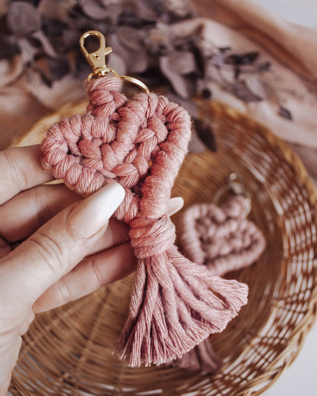 Heart Keychain / Bag Charm