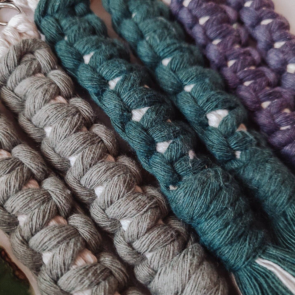 The Cool Tones -  Macrame Keychain