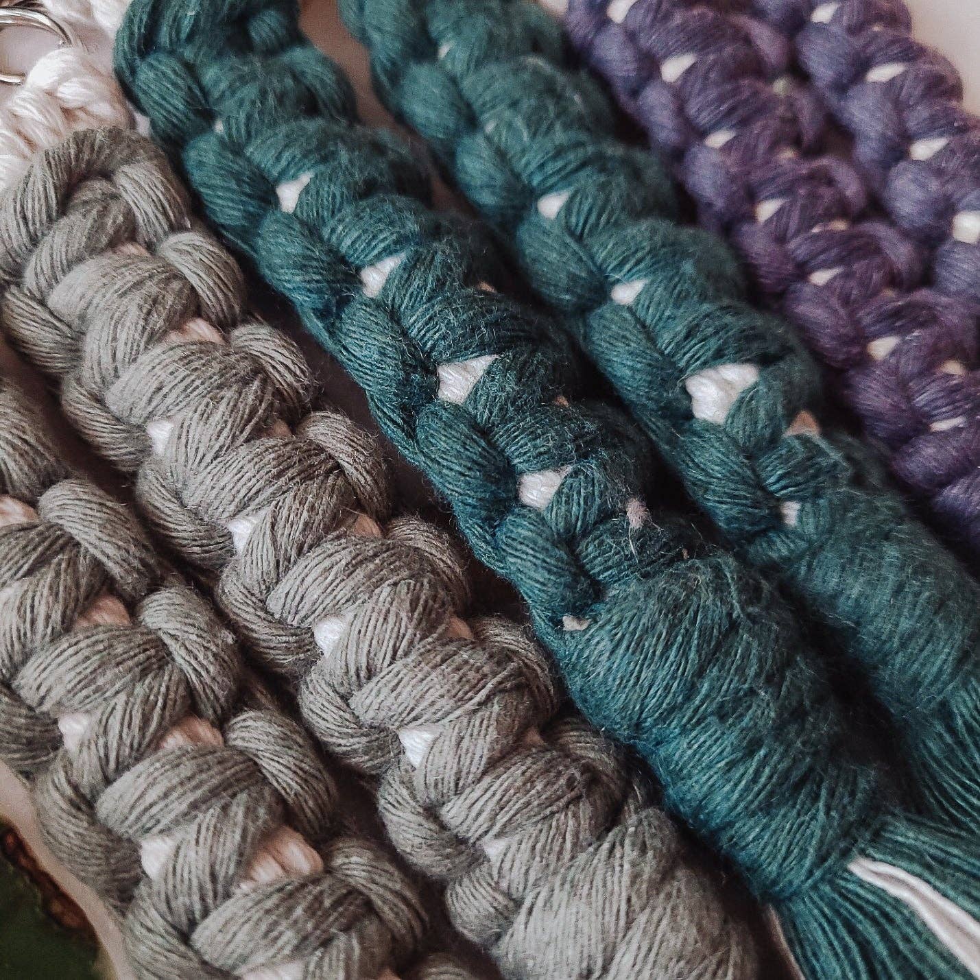 The Cool Tones -  Macrame Keychain