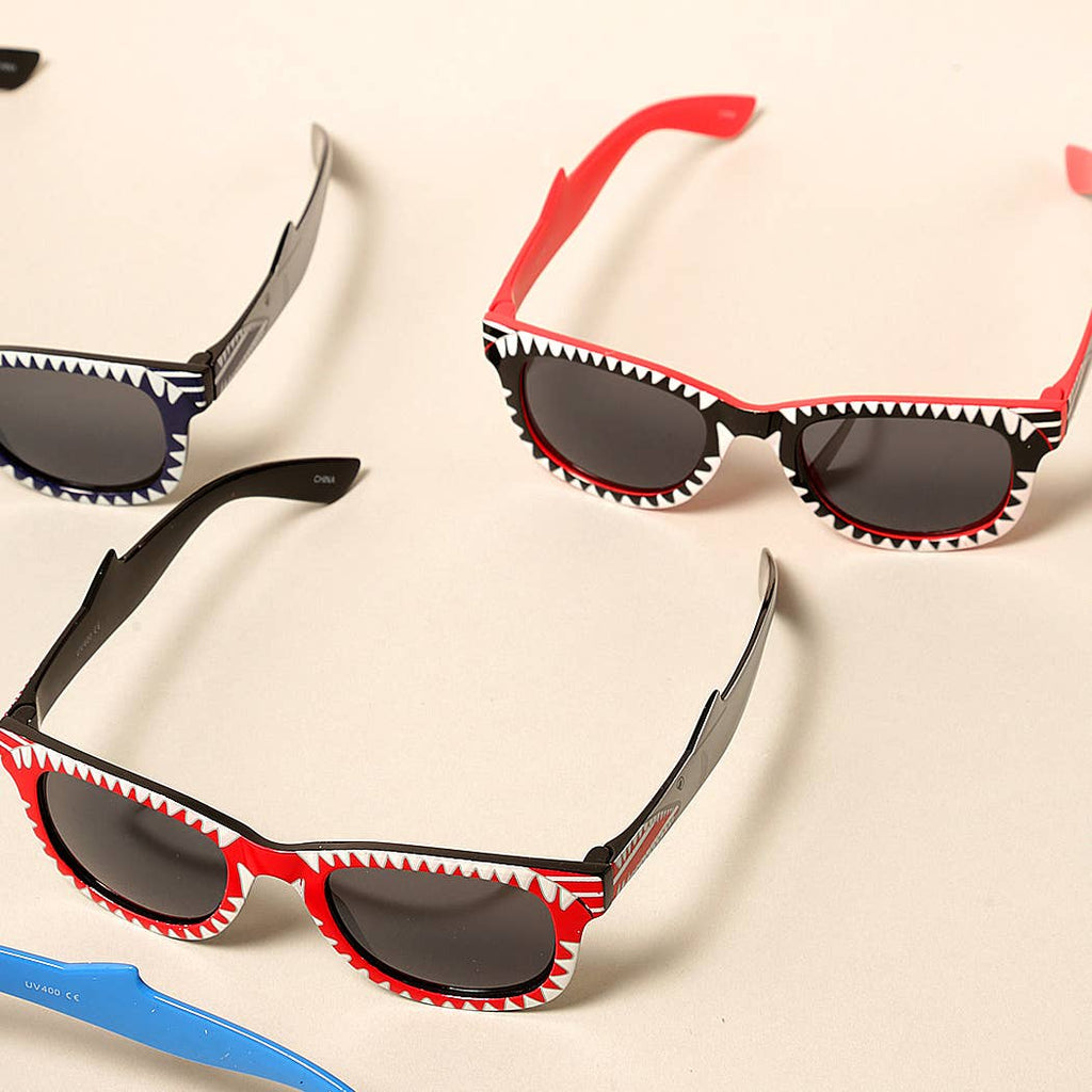 Kids Trendy Shark Shaped Sunglasses