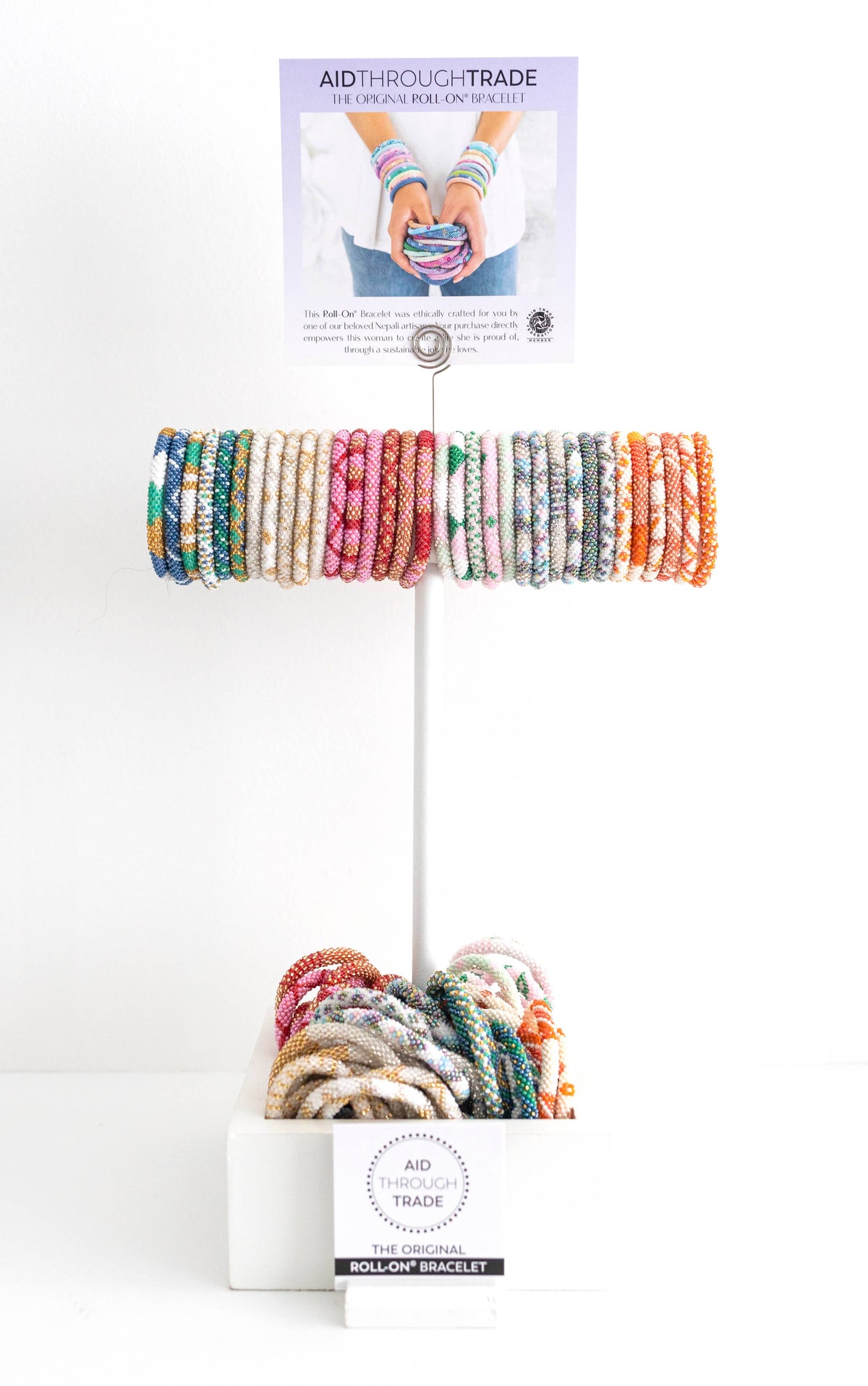 Original Roll-On® Bracelets - Hibiscus Set of 12