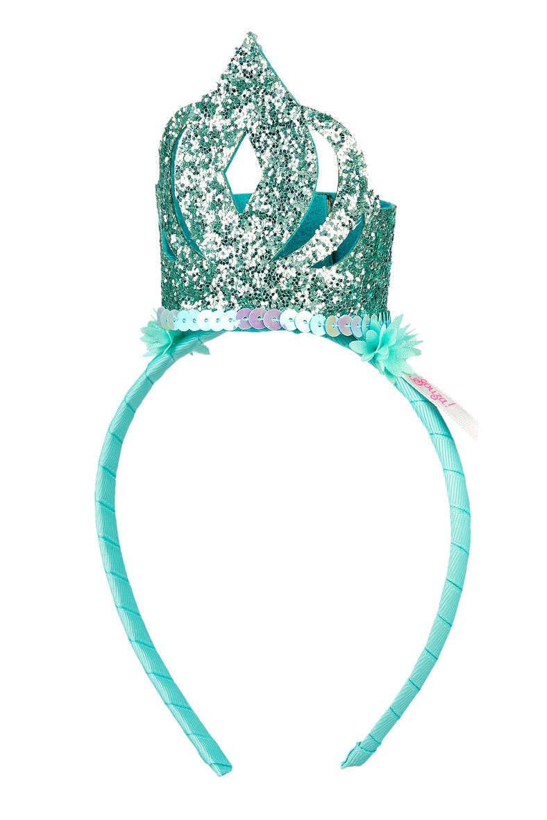 Crown Carlyn (mint) Costume Accessory for Kids - Carnival & Festive Use