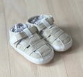 Baby Boys Beige Soft-Sole Sandals