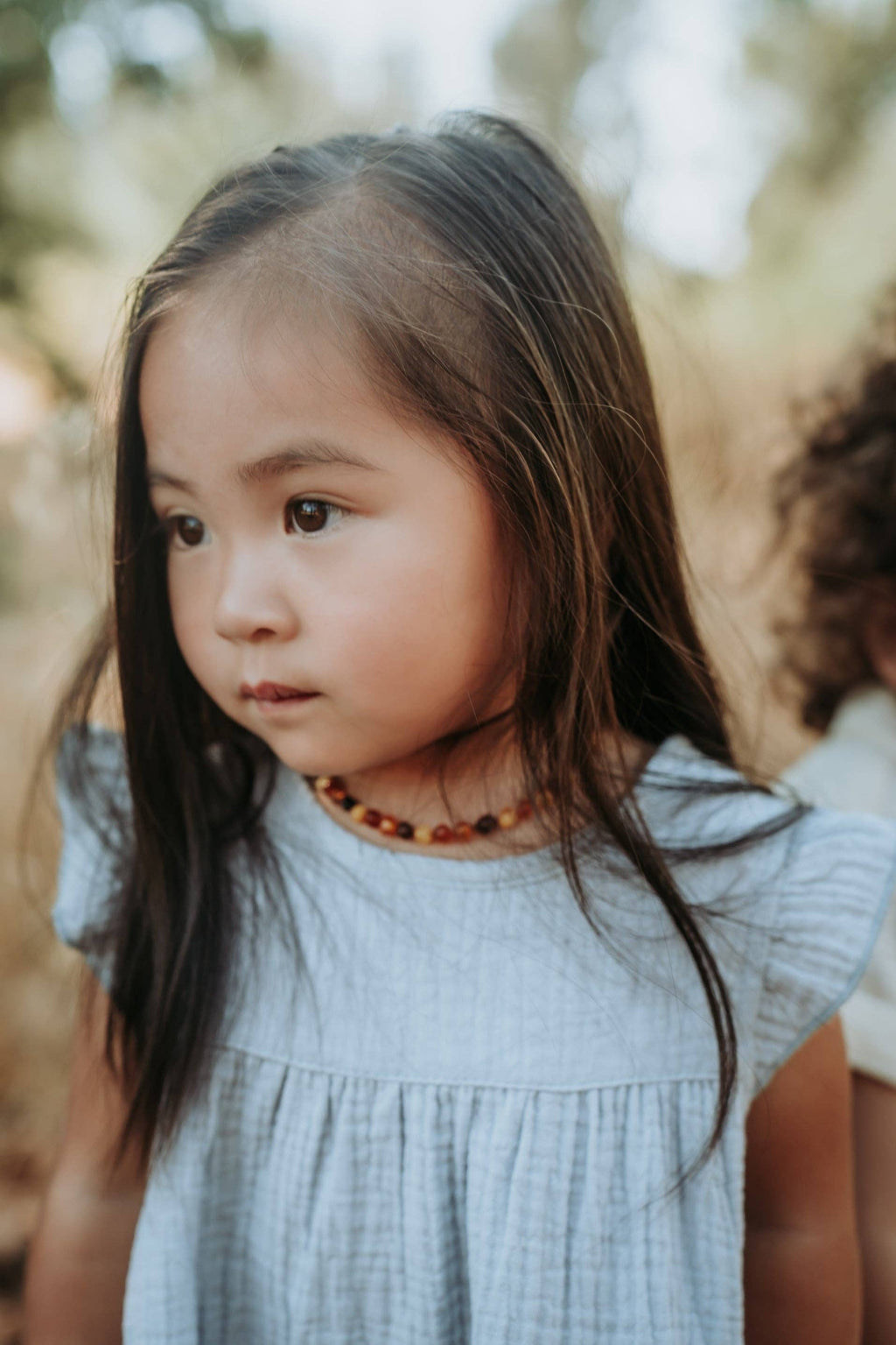 The Charlotte - Cream -Organic Muslin Sleeveless Dress