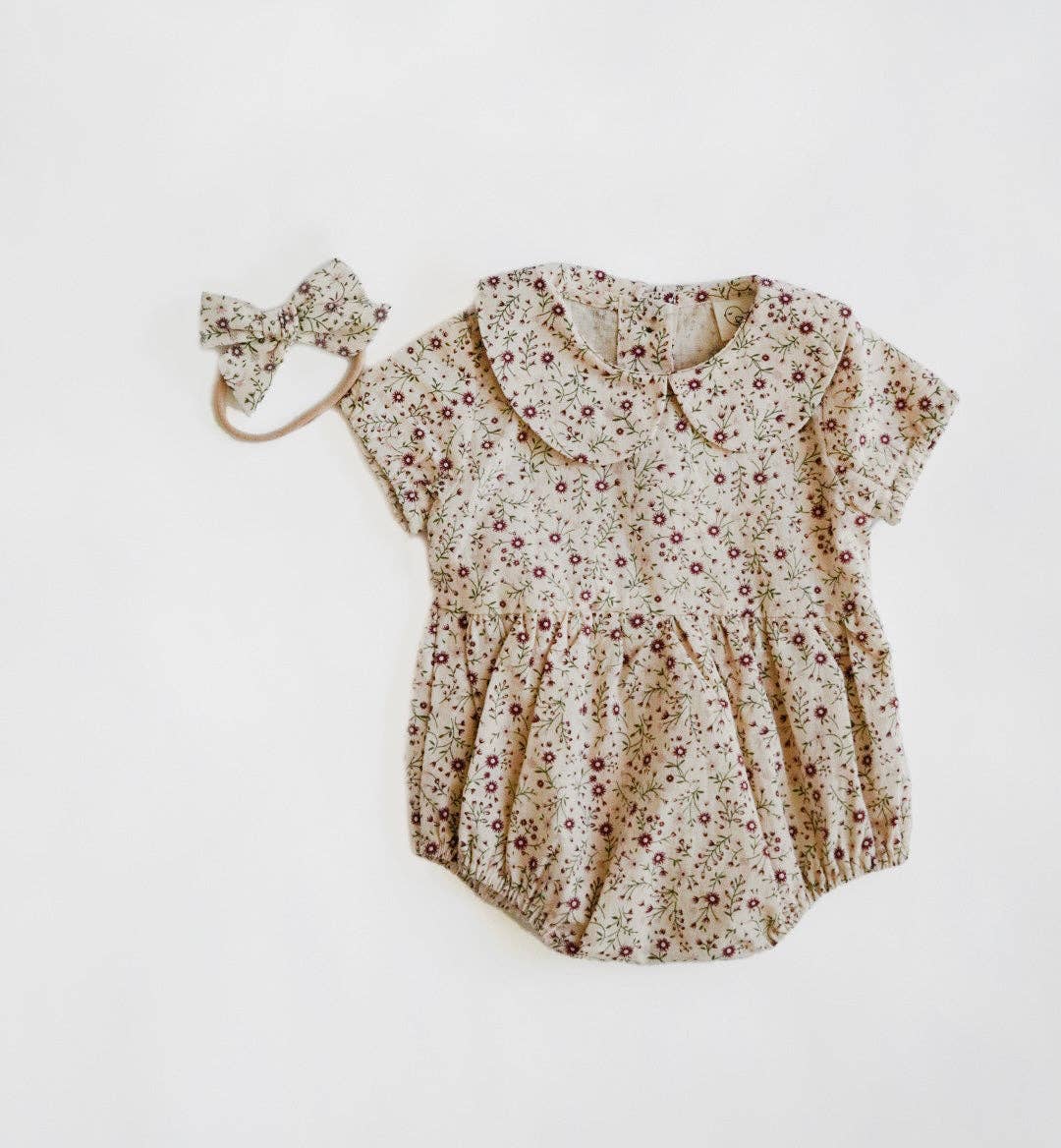 Allie Floral Romper