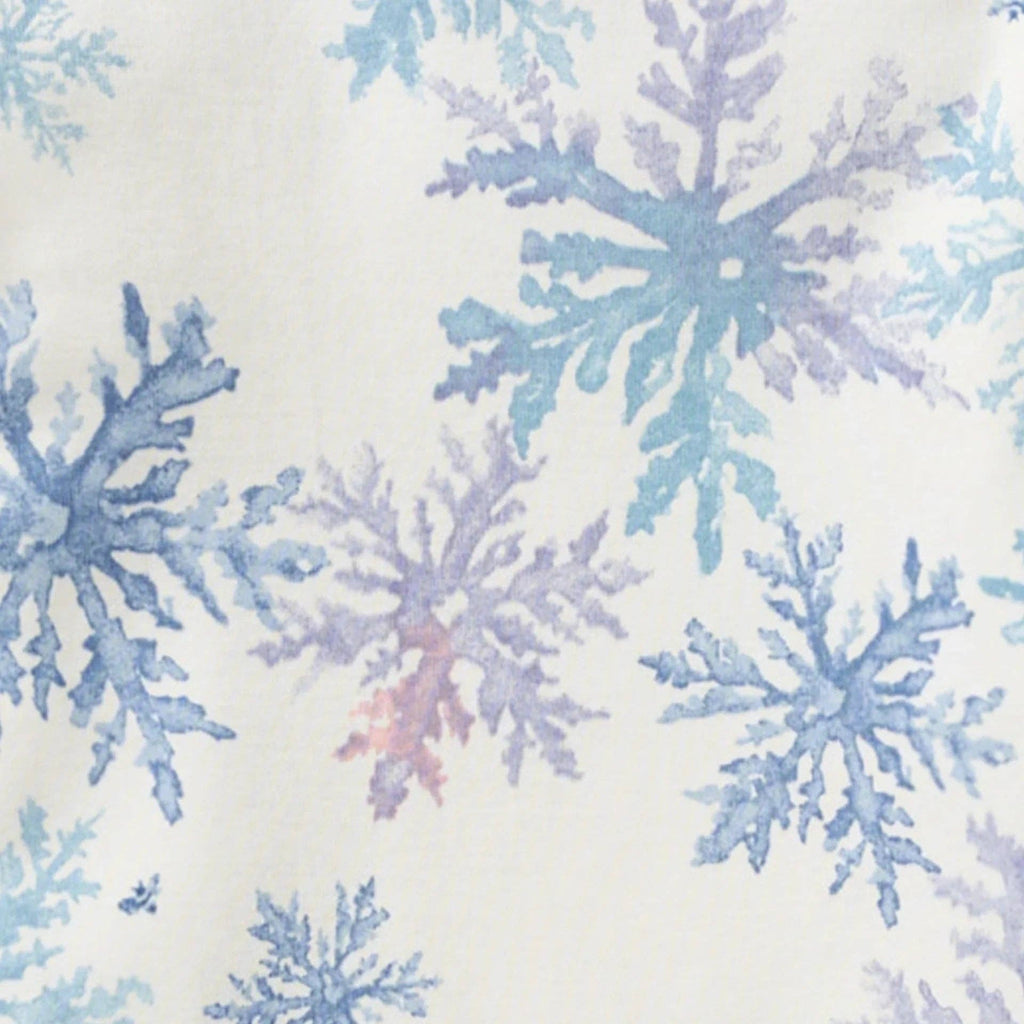 Snowflake Flurries Organic Cotton Two-Piece Pajamas
