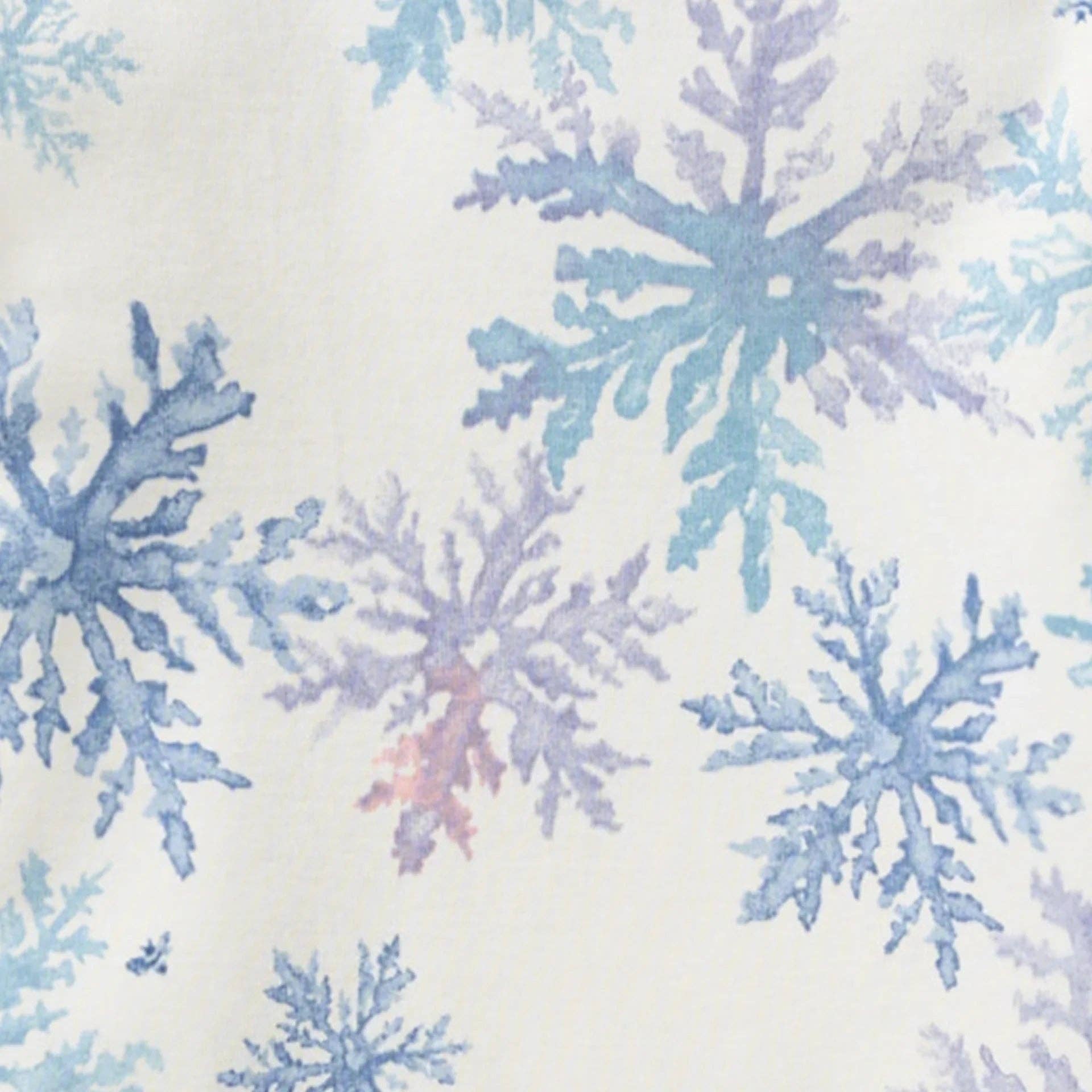 Snowflake Flurries Organic Cotton Two-Piece Pajamas