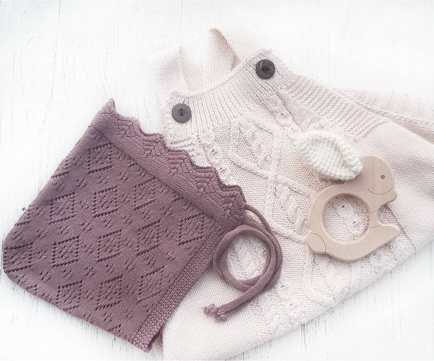 Crochet Crinkle Ears Bunny