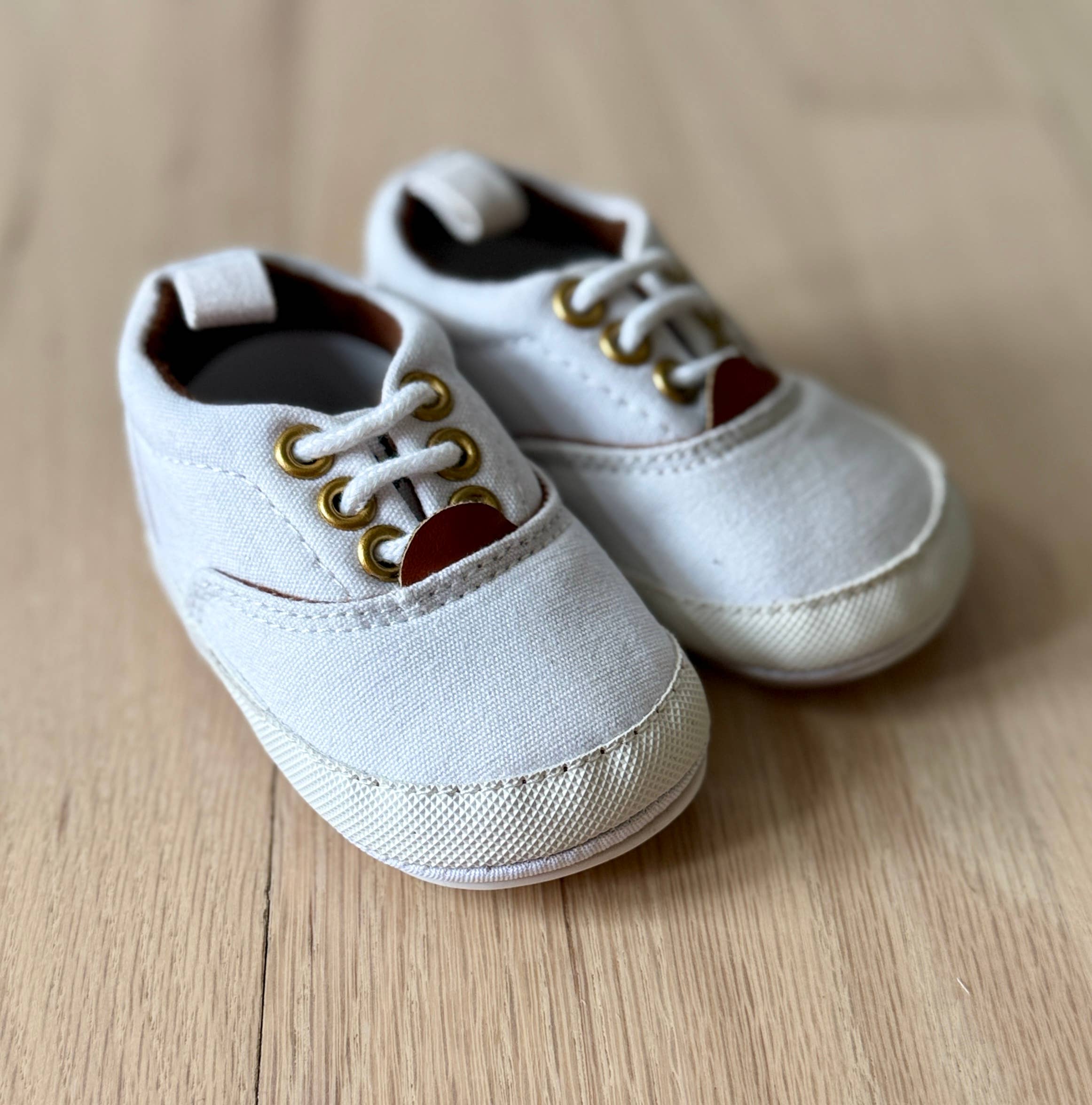 Baby Boys White Sneakers