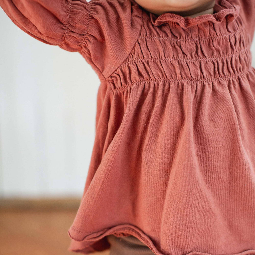 Smocked Infant Tunic Set