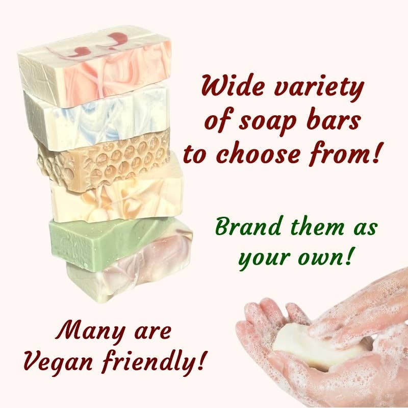 Natural Soap Bar + Wood Dish | Unique Gift Set