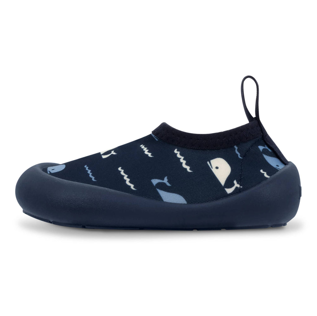 Navy Whale Tales | Kids Water Shoes