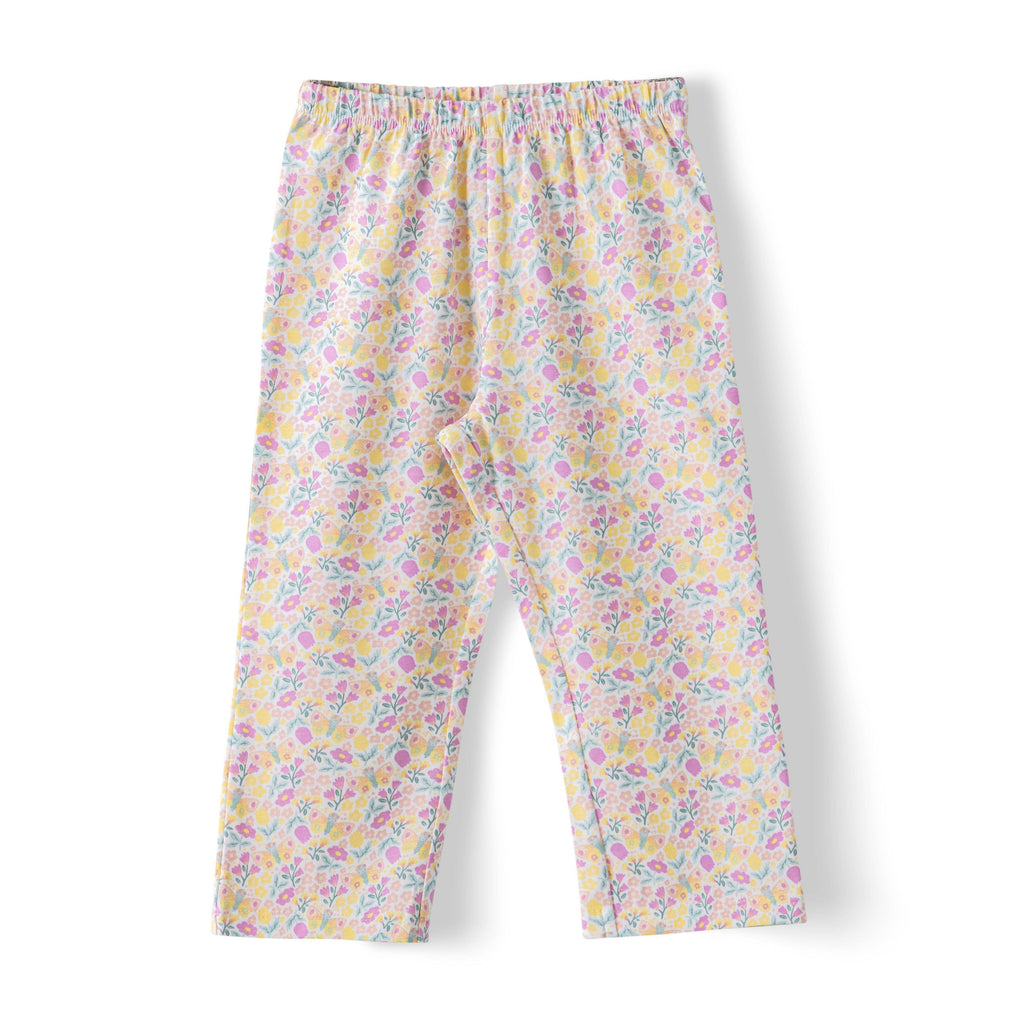 Toddler Girls’ Floral Peplum Top & Matching Pants Set