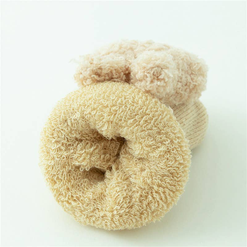 Baby Toddler Cute Doll Terry Thick Non-slip Socks