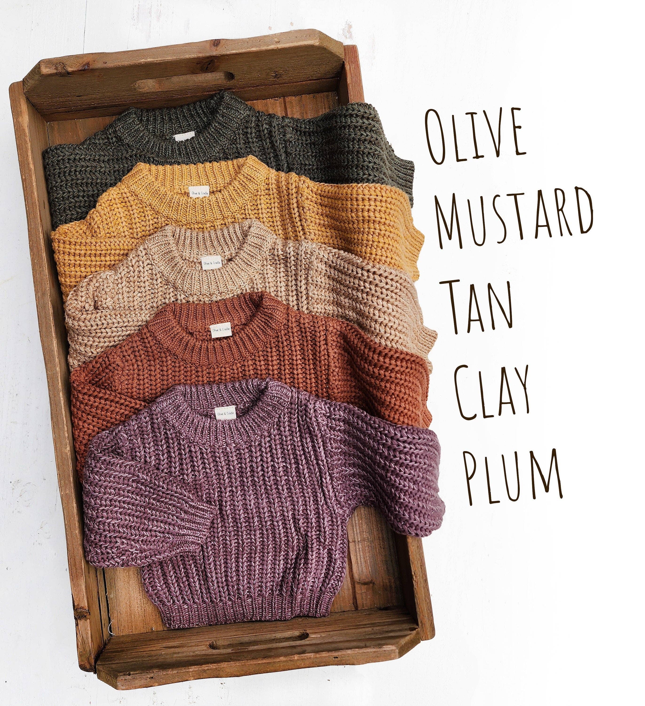 Kids Chunky Knit Sweater | 2T-12T