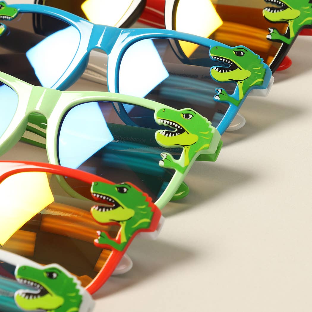 Kid's Dinosaur Pattern Cartoon Sunglasses