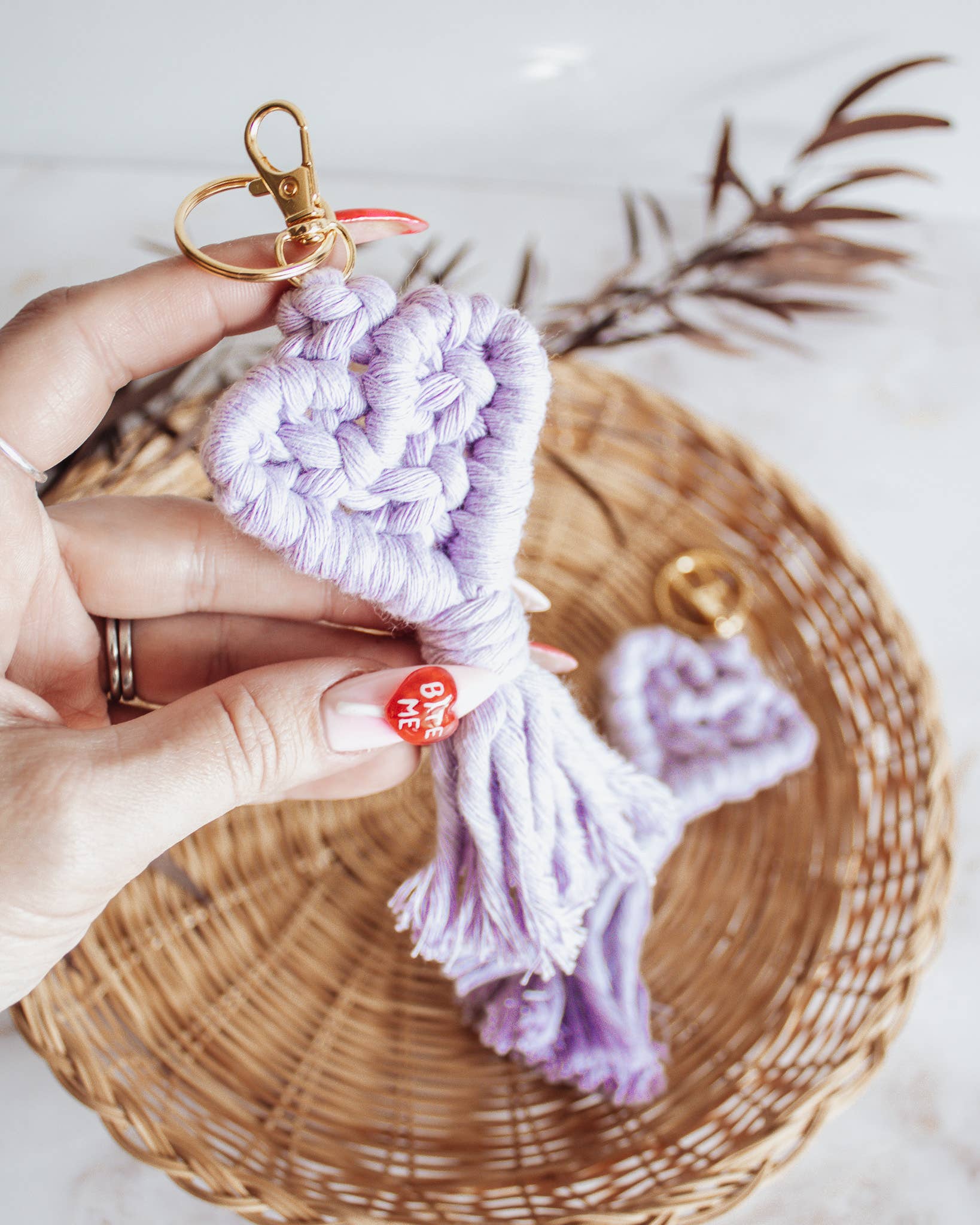 Heart Keychain / Bag Charm