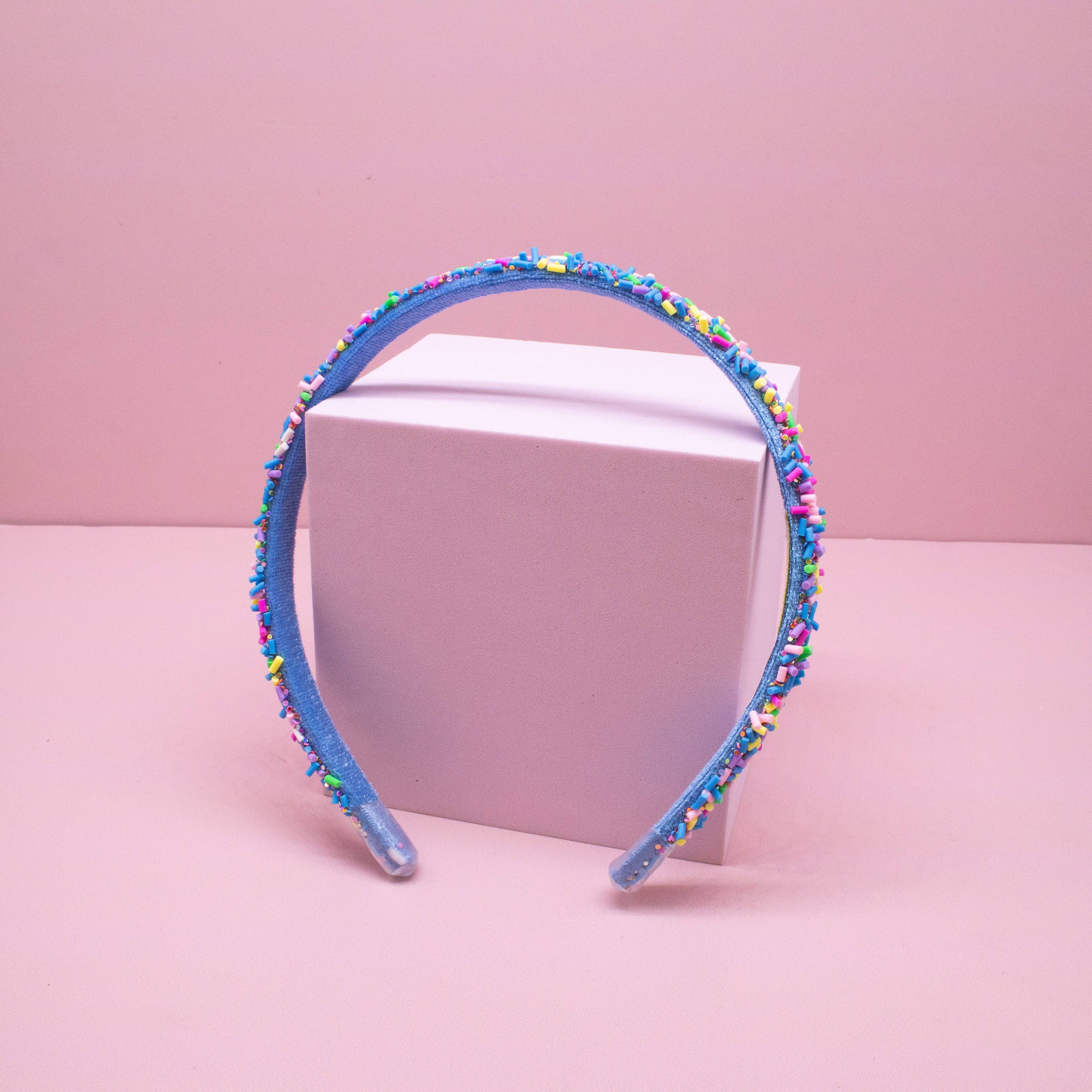 Thin Sprinkle Headband - Non Slip Hair Accessories for Kids