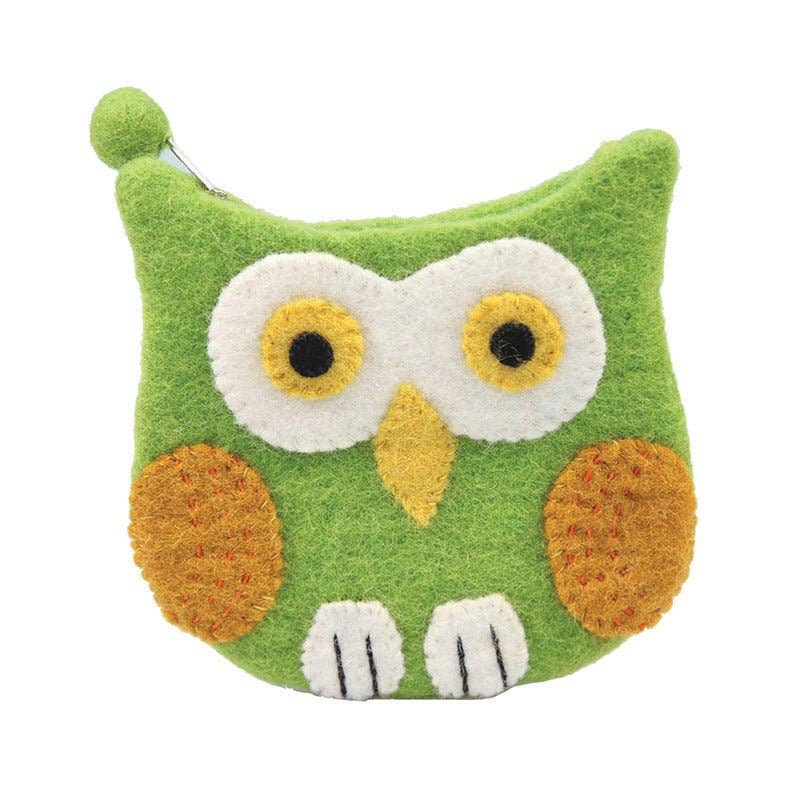 Owl Face Shaped Coin Purse