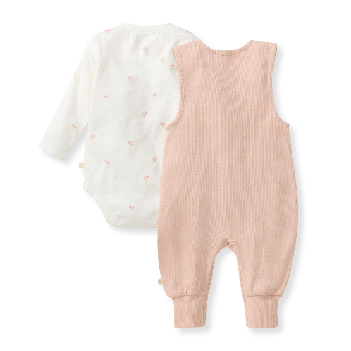 Ditsy Floret Jumpsuit & Bodysuit Set