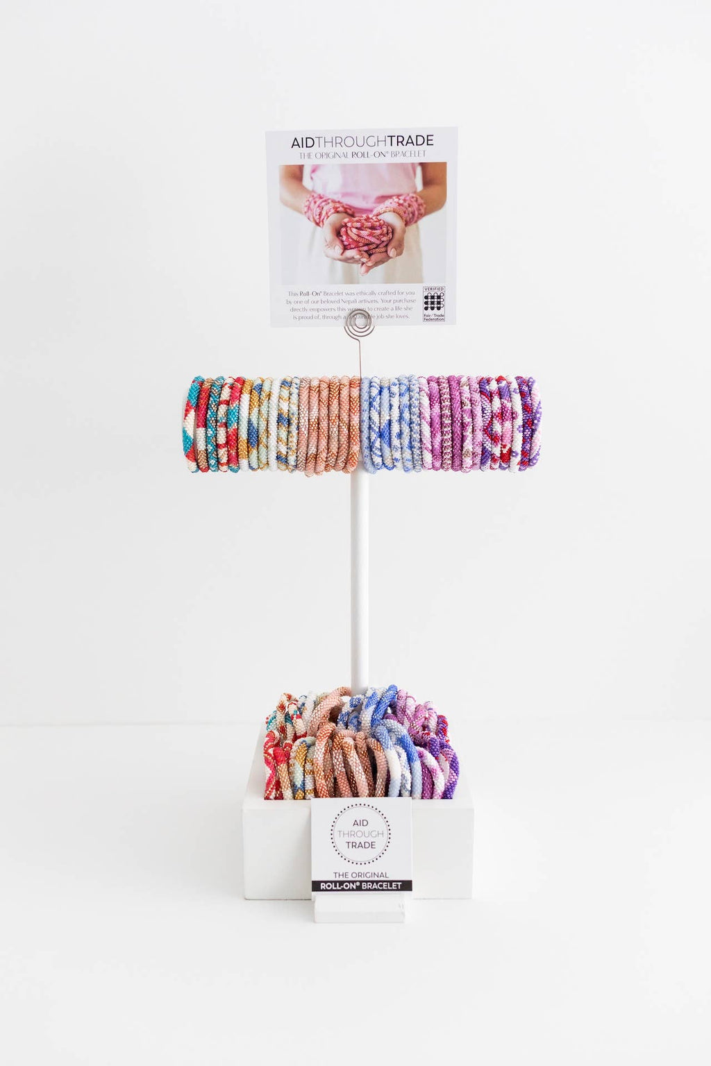 Roll-On® Bracelet Orchid - Set of 12