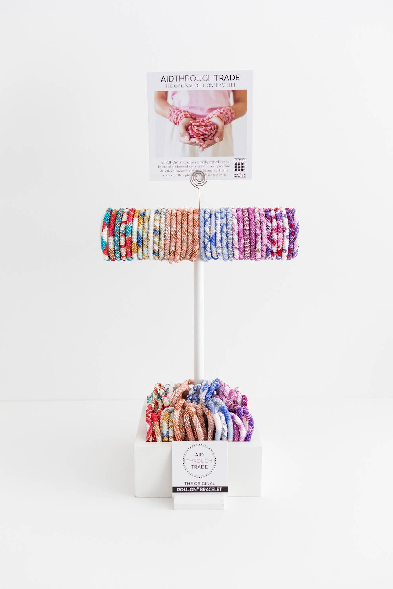 Roll-On® Bracelet Orchid - Set of 12