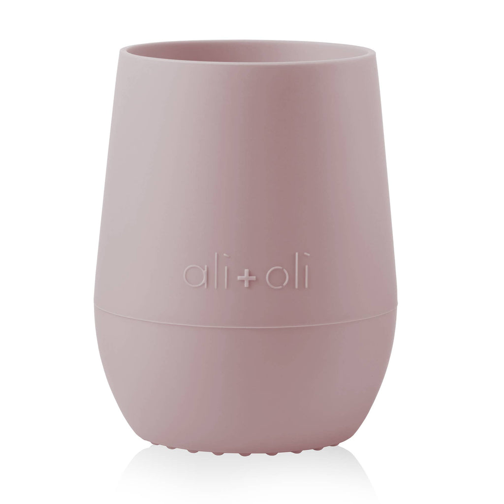 Bunny Face Silicone Open Cup for Baby & Toddler (Rose)