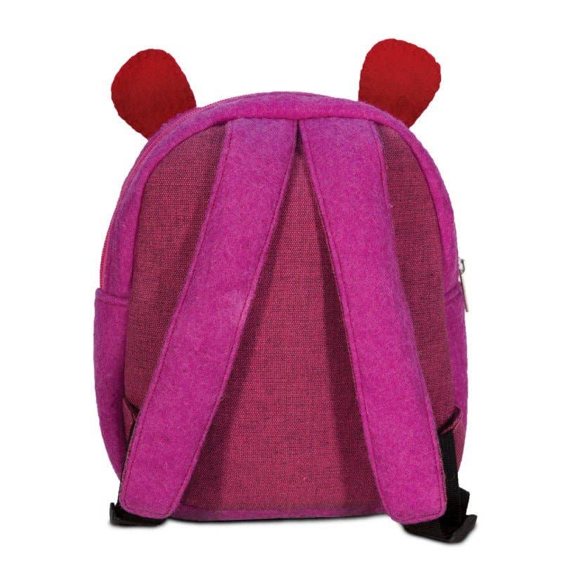Purple and Turquoise Unicorn Felted Backpack