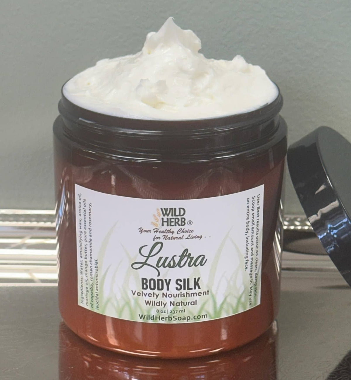 Lustra Body Silk Cream Crepey Dry Skin Renew Youthful Glow