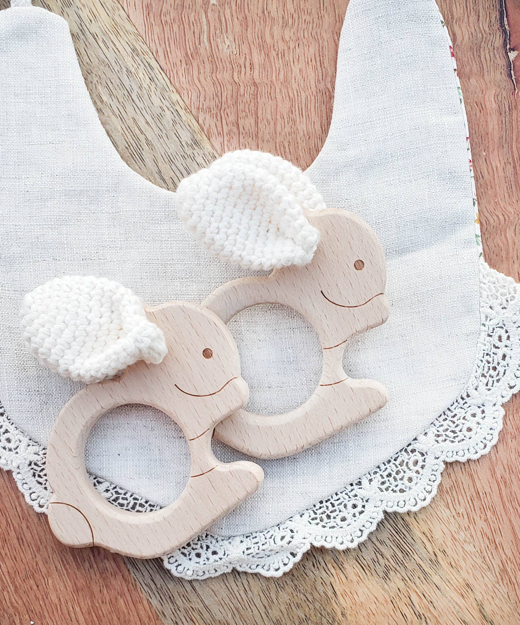 Crochet Crinkle Ears Bunny