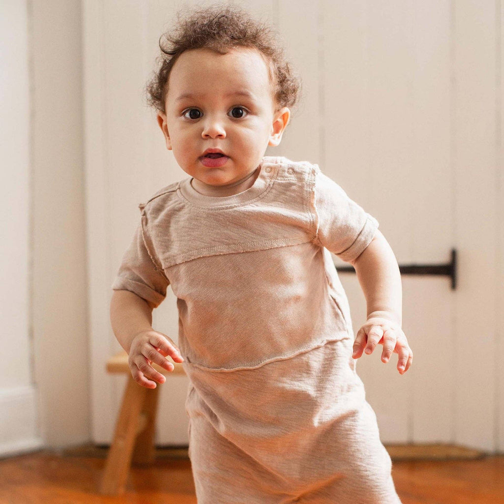 Chunky Slub Infant Boy Jumpsuit