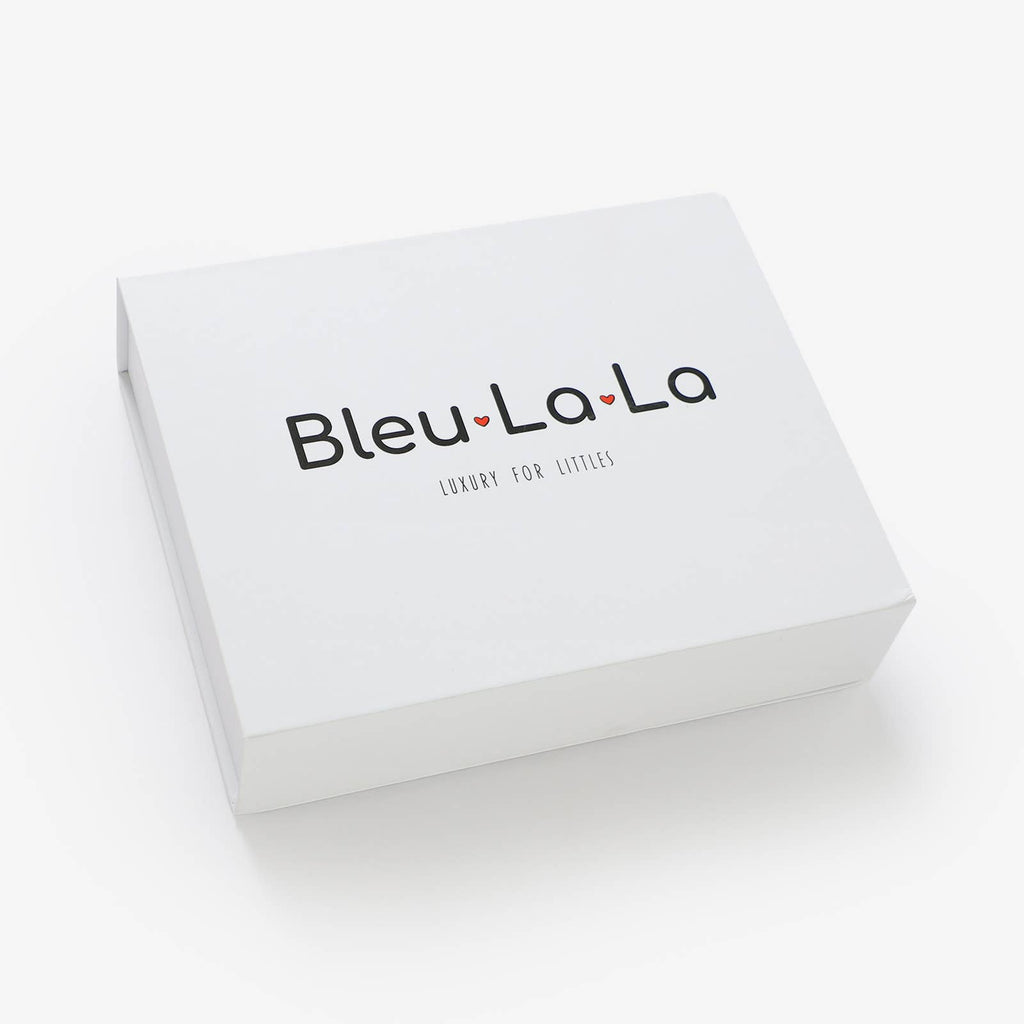 Luxe - 100% Organic Cotton Knit Blanket + Hat Boxed Gift Set