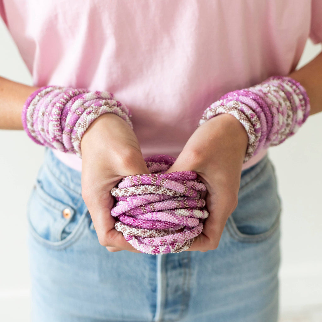 Roll-On® Bracelet Orchid - Set of 12