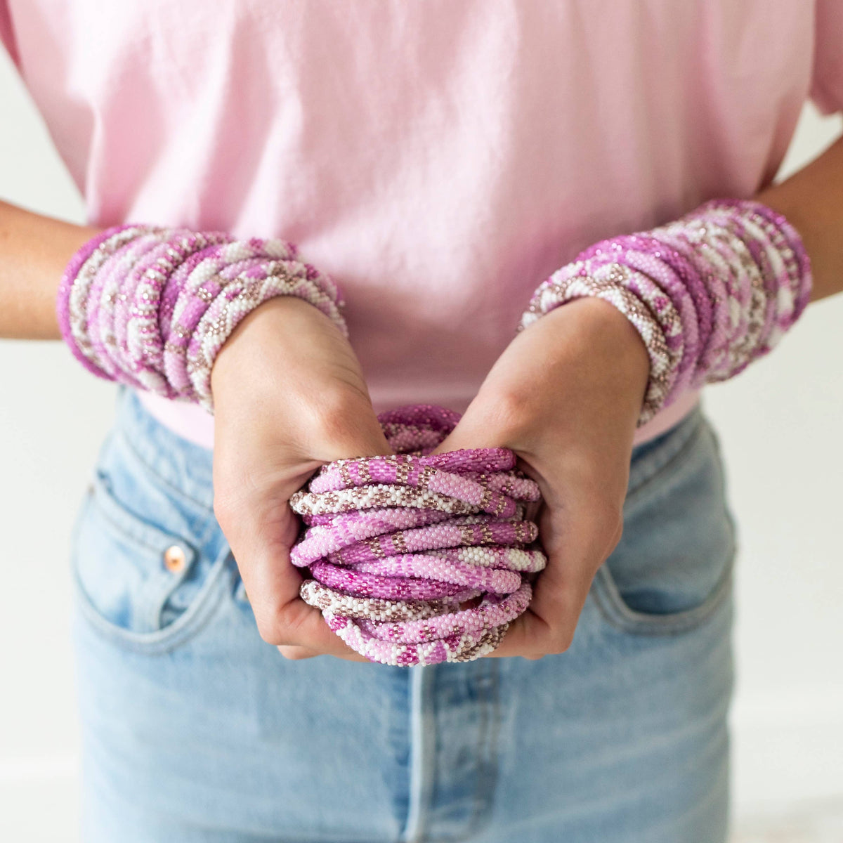 Roll-On® Bracelet Orchid - Set of 12