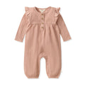 Ribbed Pointelle Jumpsuit