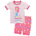 Mermaid Pink Short Sleeve Pajama Set
