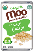 Organic Rice Crisps & Milk Chocolate Mini Bars, 0.7 oz