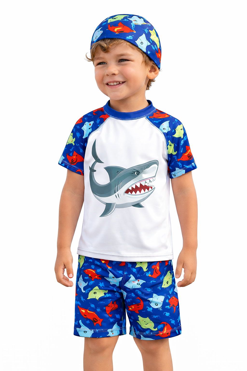 Dinosaur 3-Piece Boy Swimwear Set