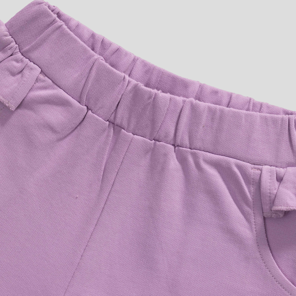 Puff Sleeve Tee & Ruffled Jogger Set for Toddlers