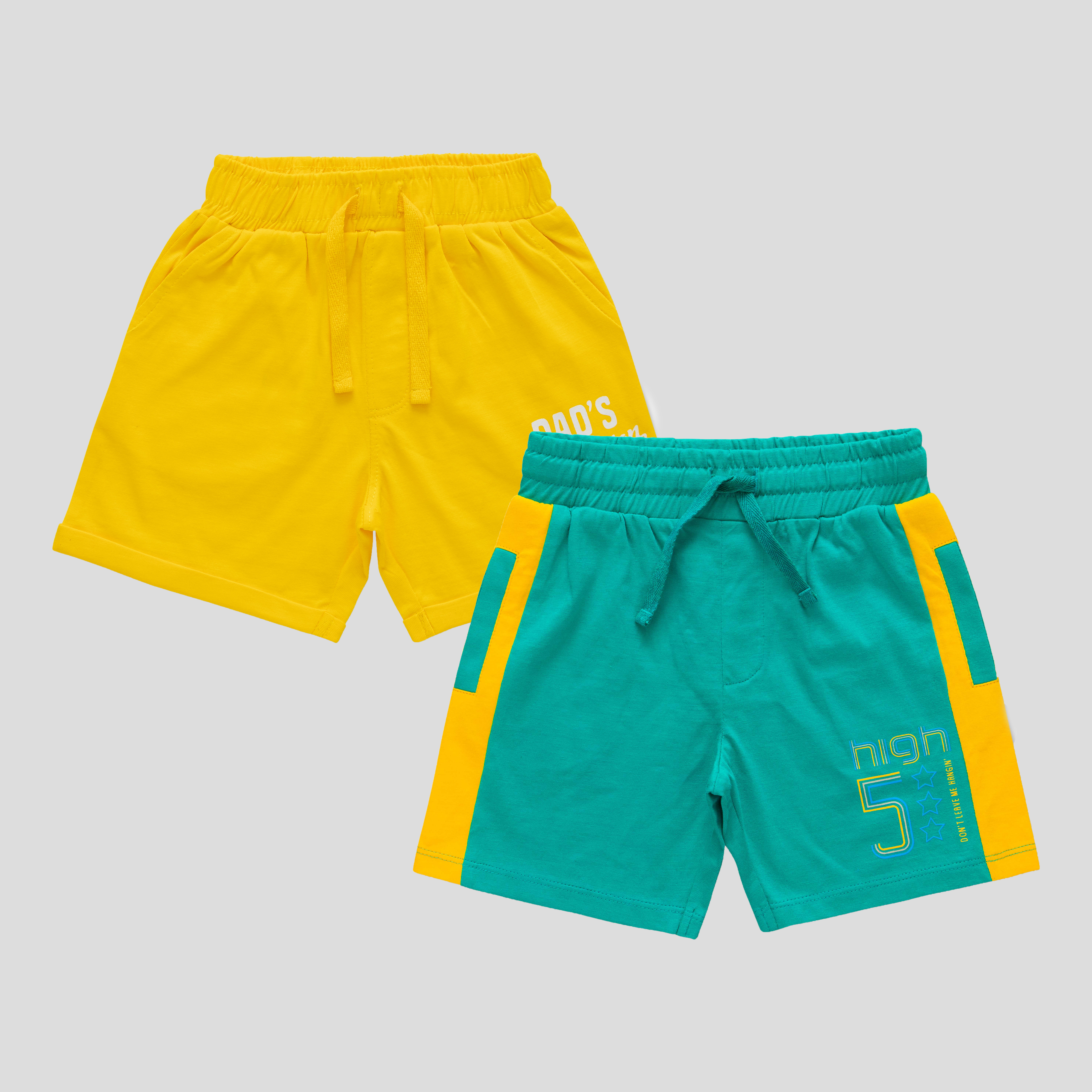 Toddler Sporty 2-Pack Shorts with Pockets for Boys