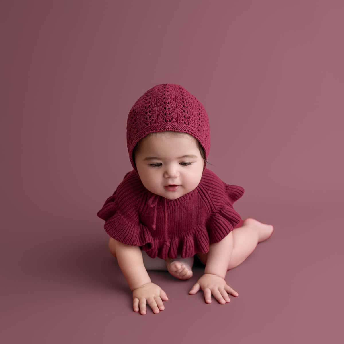 Esme Ruffle Top Romper