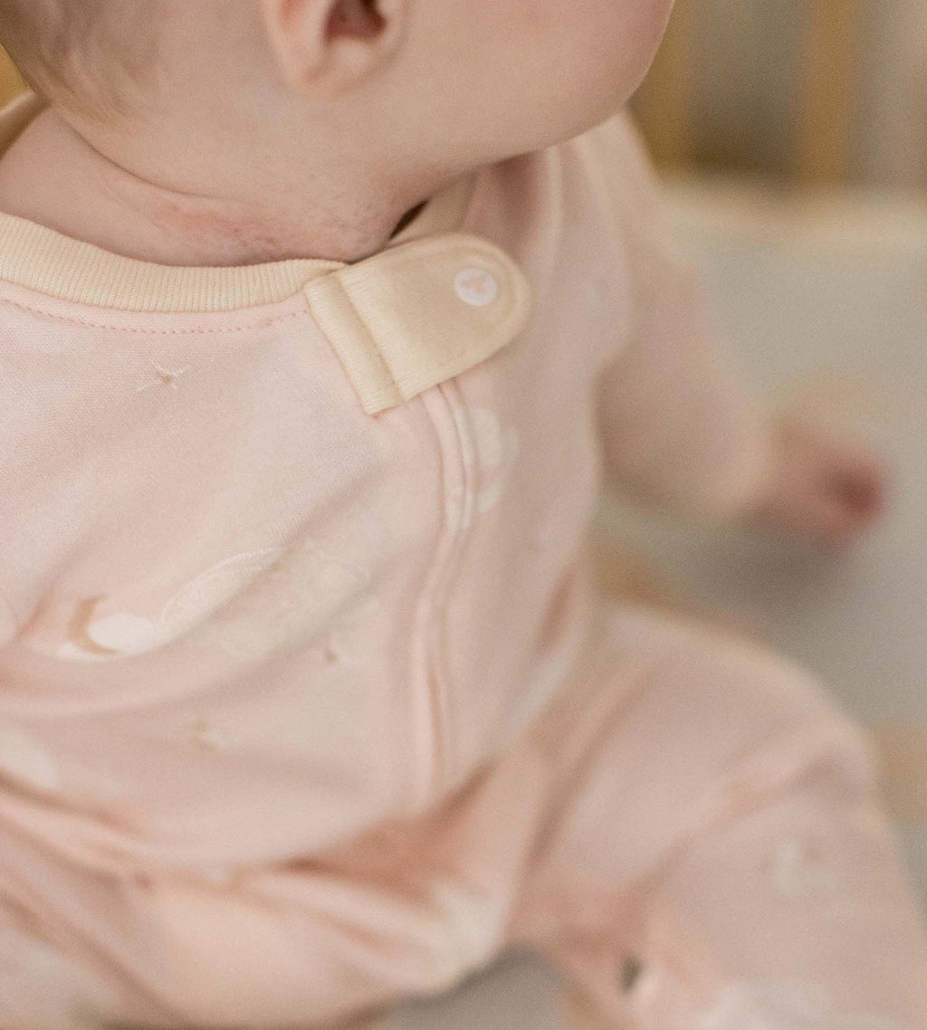 Good Night Sky Organic Cotton Sleep & Play - Ranunculus