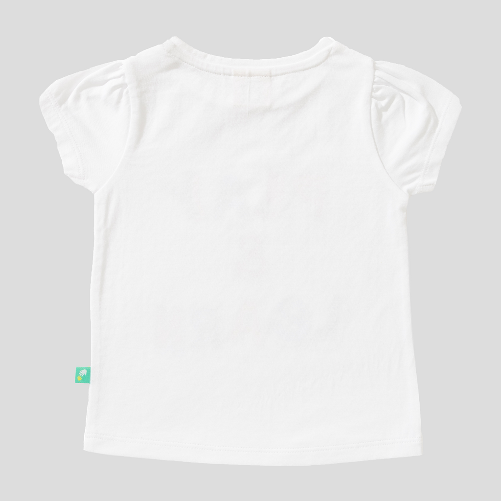 Puff Sleeve Tee & Shorts Set for Toddlers - Candy Pink