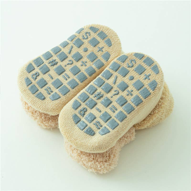 Baby Toddler Cute Doll Terry Thick Non-slip Socks