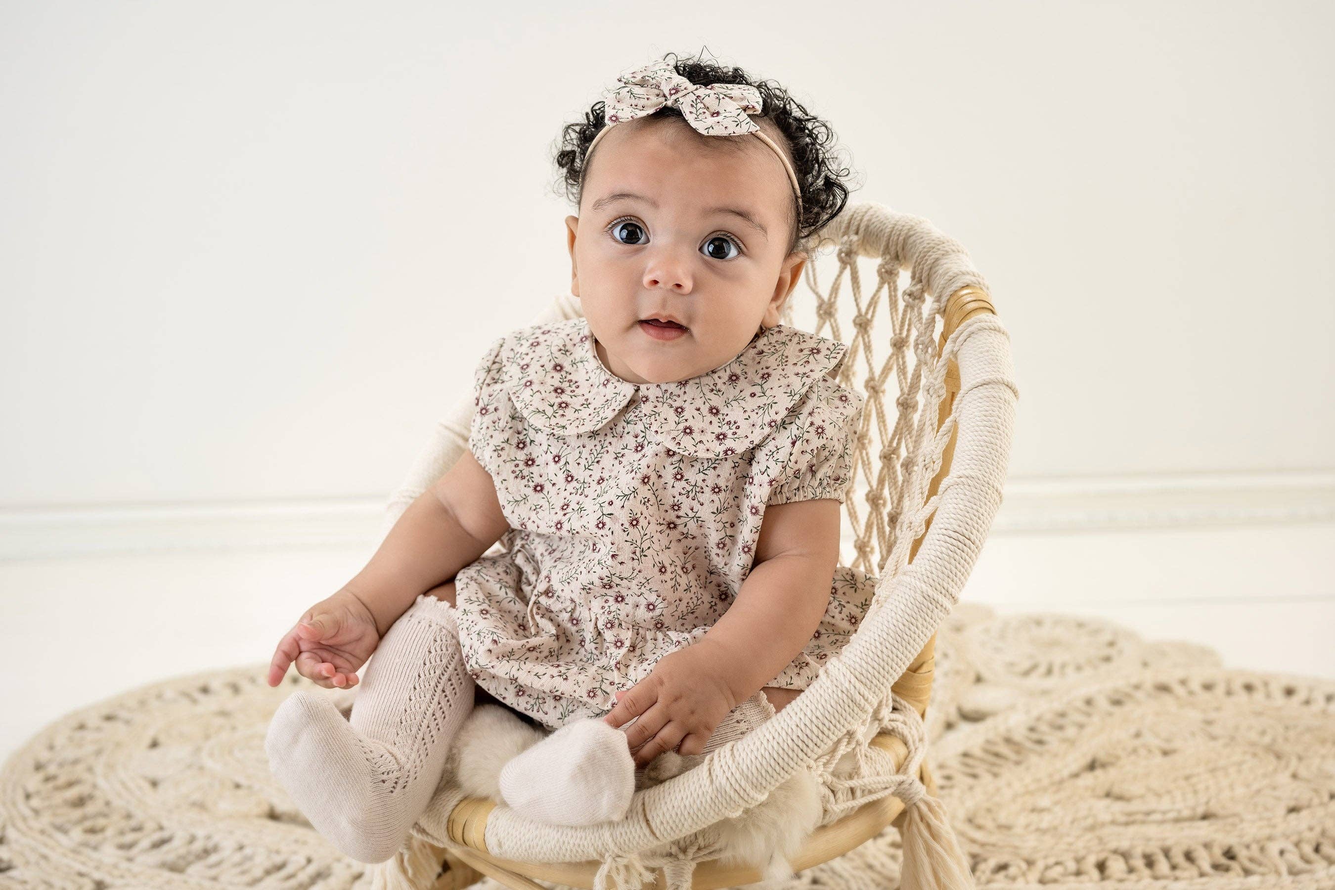 Allie Floral Romper
