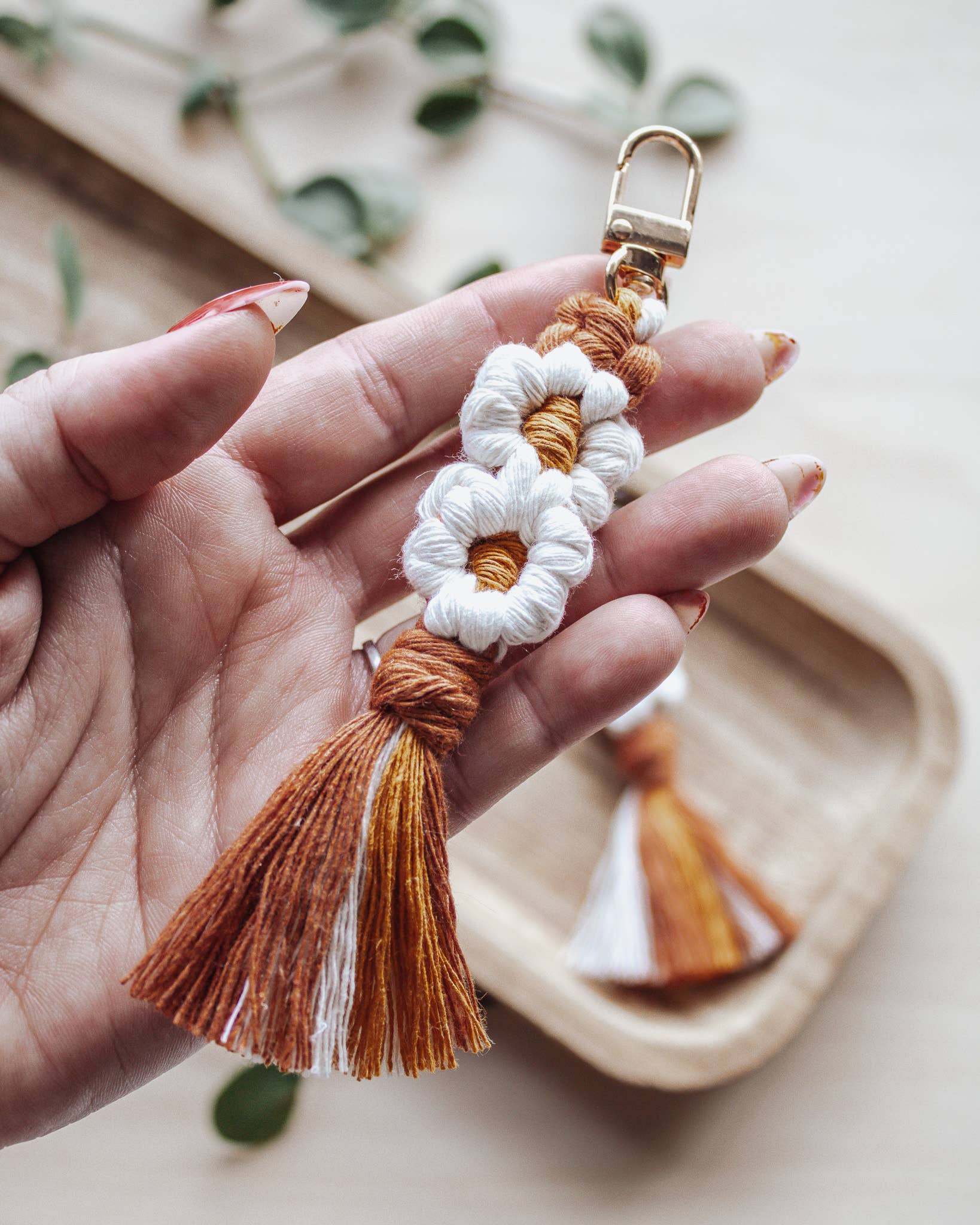 VARIETY PACK Double Daisy Keychain