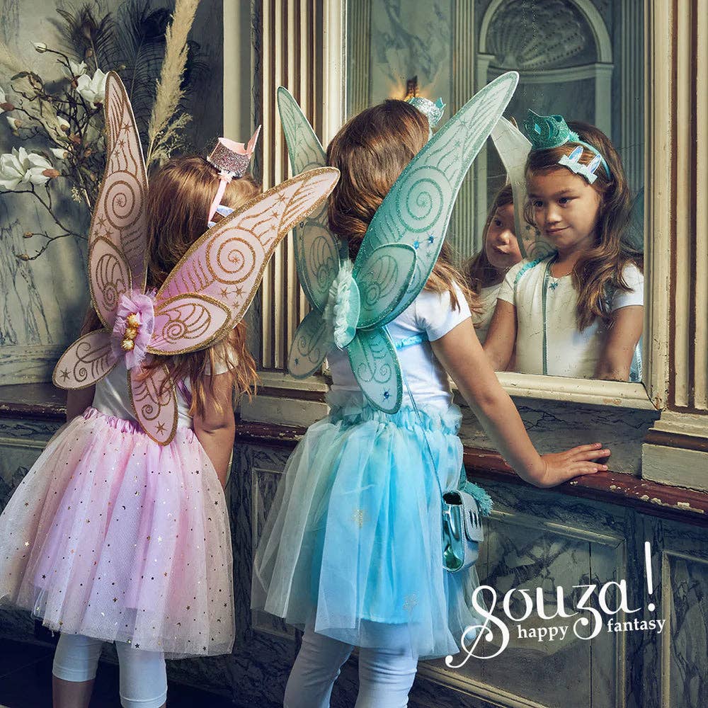 Crown Carlyn (mint) Costume Accessory for Kids - Carnival & Festive Use
