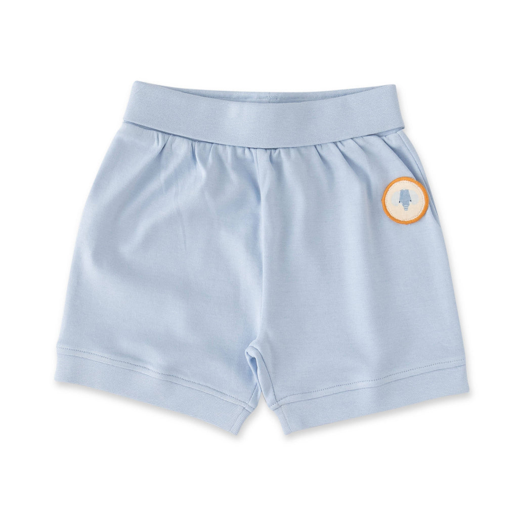 Organic Safari Baby Outfit Set – 3-Piece (Bodysuits & Shorts)