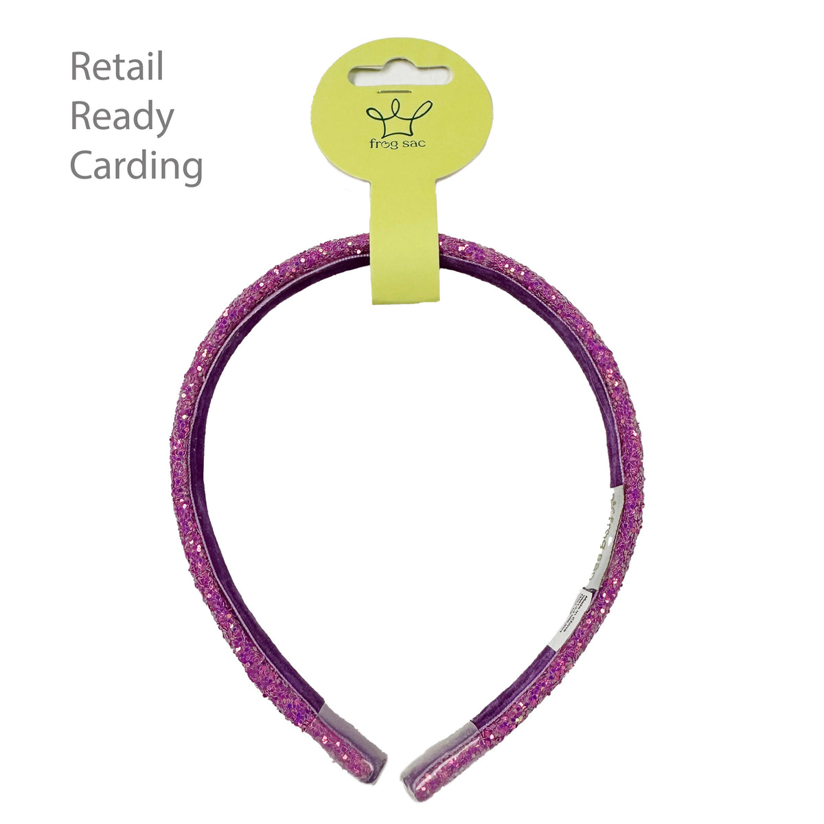 Glitter Headband - Thin Hairbands for Kids